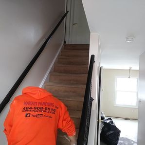 Staircase Painting in Norristown, PA (1)