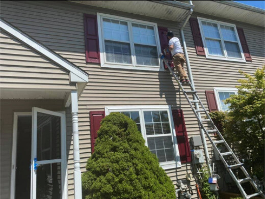 Exterior Shutter Painting in Eagleville, PA (1)